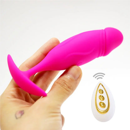 Vibrating Wearable G-spot Egg Vibrator, Remote Control Pantie Vibrator Dildo Sweetstoy