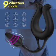 Jolie - Vibrating Multi Massager with Butt Plug product image 2