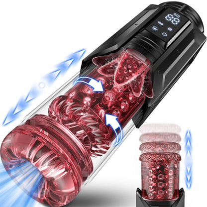 EINSEO AI-Controlled Rotating Male Stroker with Thrusting & Air Suction