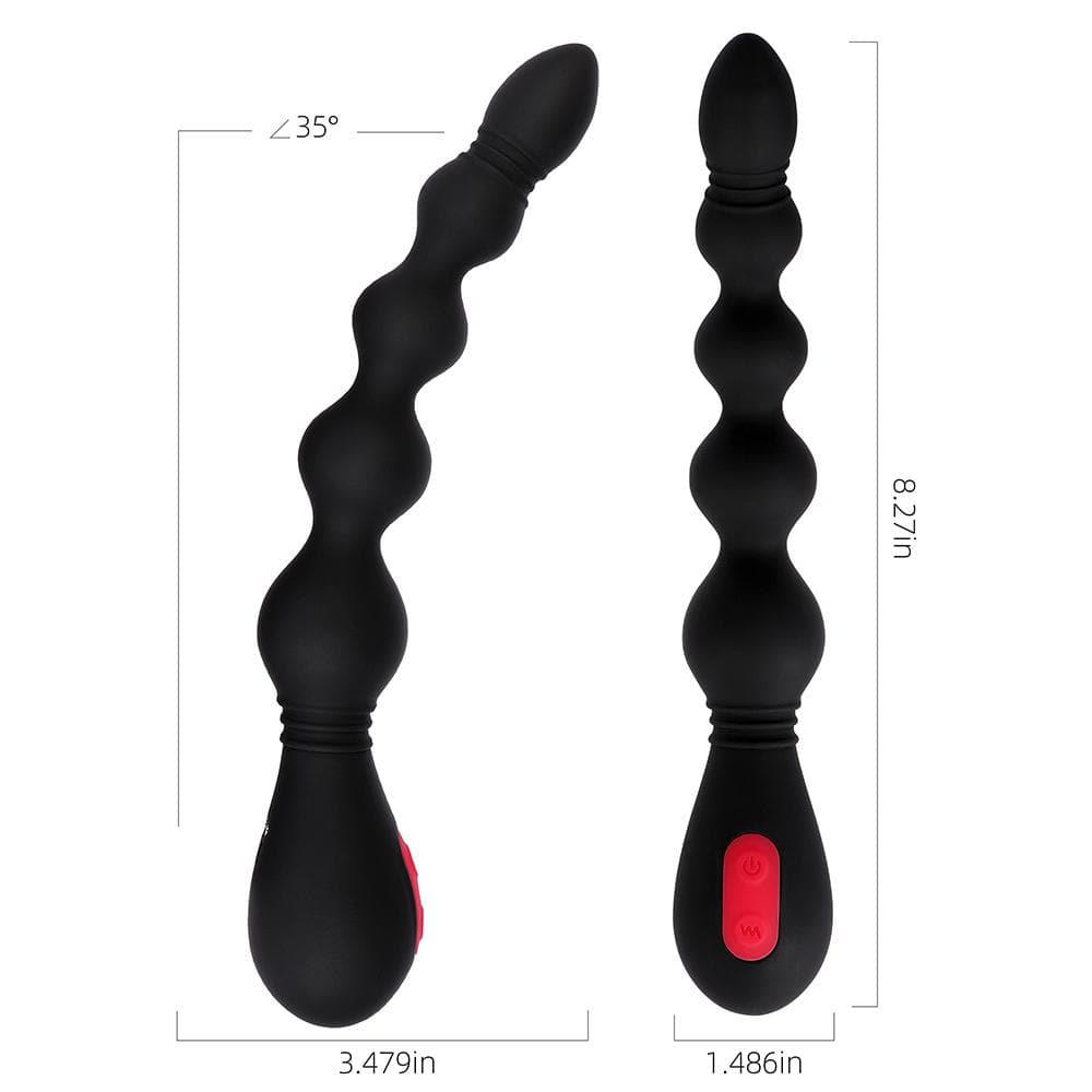 9 Modes Silicone Vibrator: Smooth, Sensitive-Skin Safe, Waterproof for Tub/Shower Use
