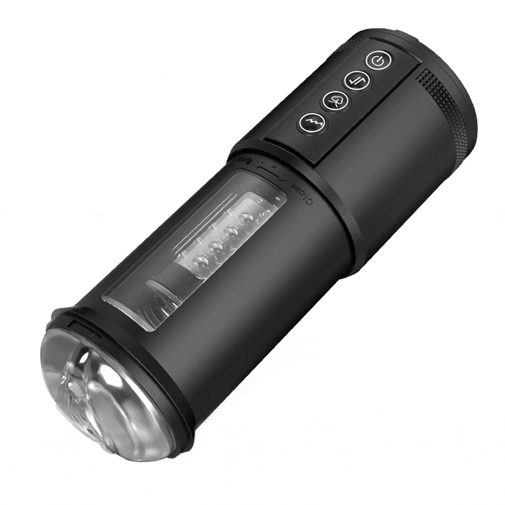 Precision Male Stroker with Air-Pressure Stimulation, Thrusting Motion & — main product view