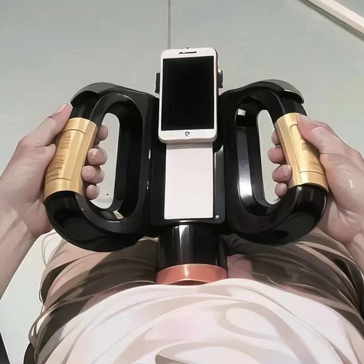 Hercules Grip Master Upgraded Fully Automatic Telescopic Rotating Masturbation Cup