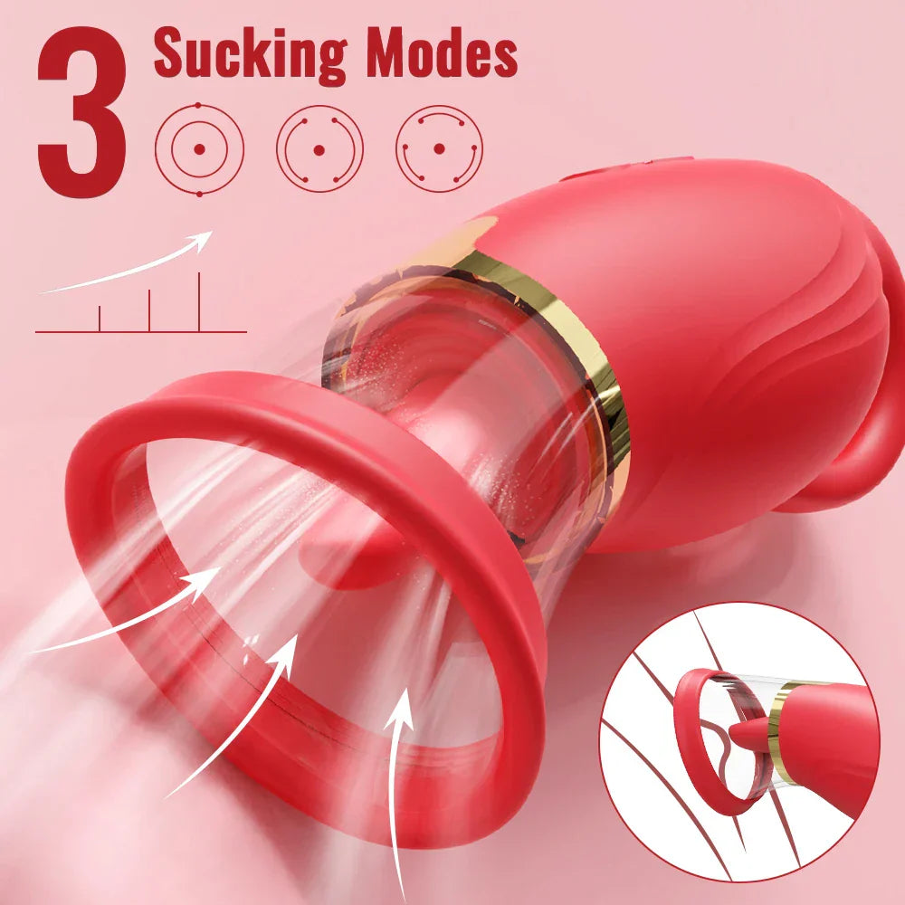 Air Touch Licking Tongue Vibrators Sweetstoy