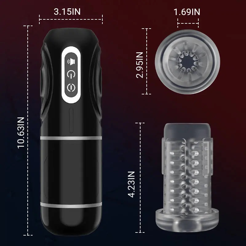 Chainsaw - Telescopic Rotation Masturbation Cup Sweetstoy