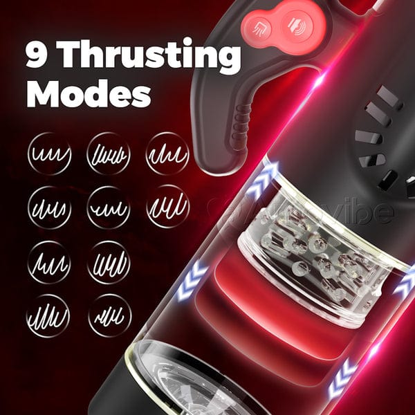 Titanium Warrior Pro – Sucking, Rotating & Thrusting Male Masturbator