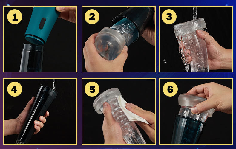 Clear-Chamber Vacuum Pump – 3 Suction Modes & Textured Insert
