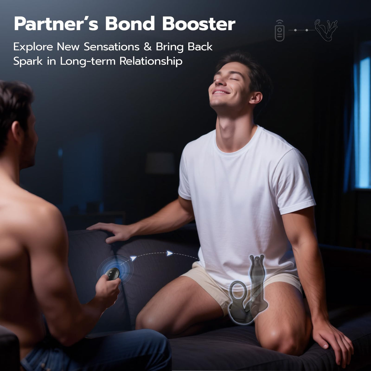 BEISAR P9 remote expanding prostate massager product feature view 6