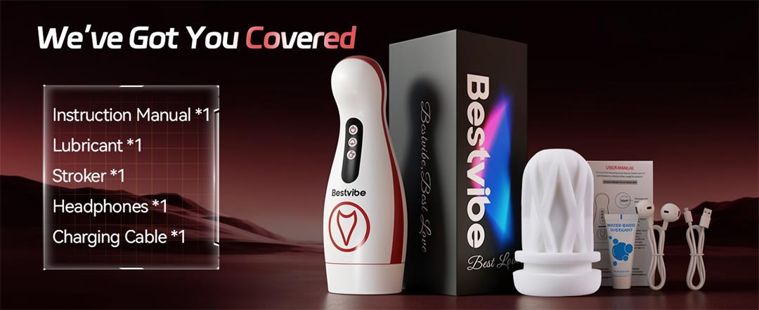 Kama Air-Pressure Stroker – 7 Suction & 7 Vibration Settings