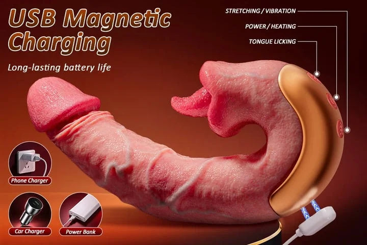 Magnetic charging and on-device controls