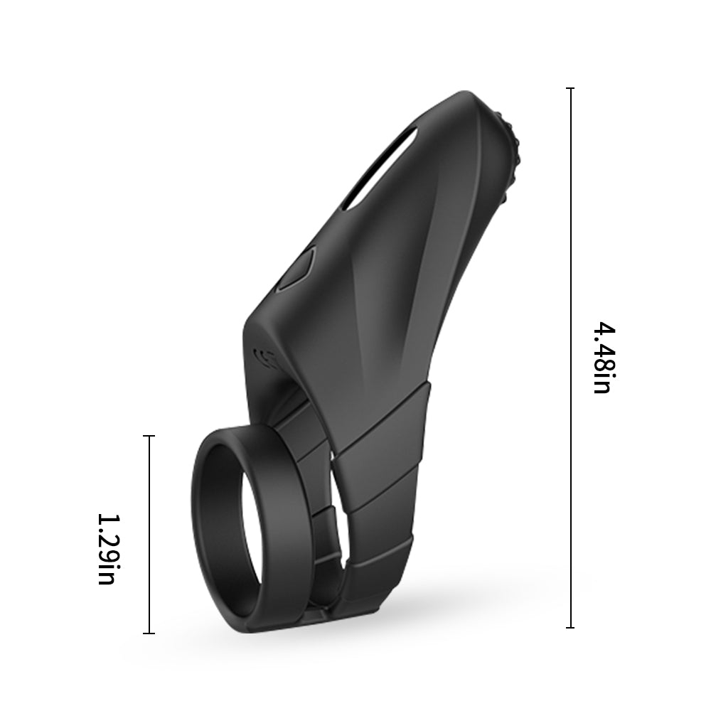 Double-ring vibrating cock ring feature overview