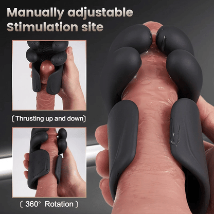 Evans PulseGrip glans vibrator product view 2