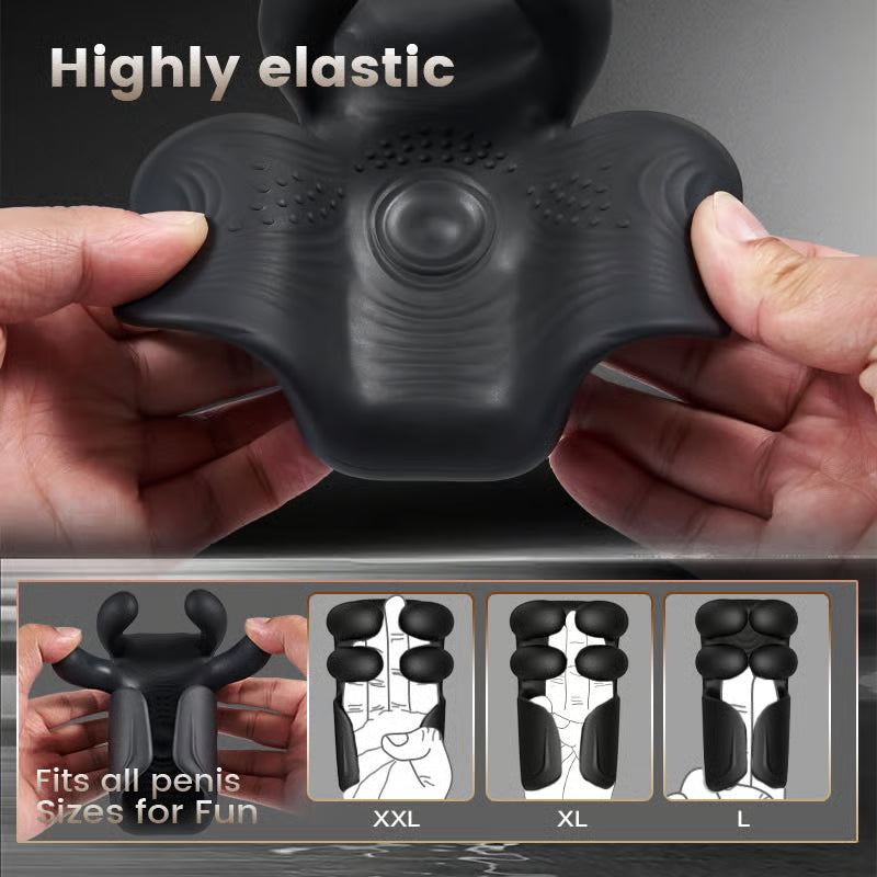Evans PulseGrip glans vibrator product view 5