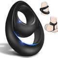 Flexible Dual-Loop Silicone Cock Ring