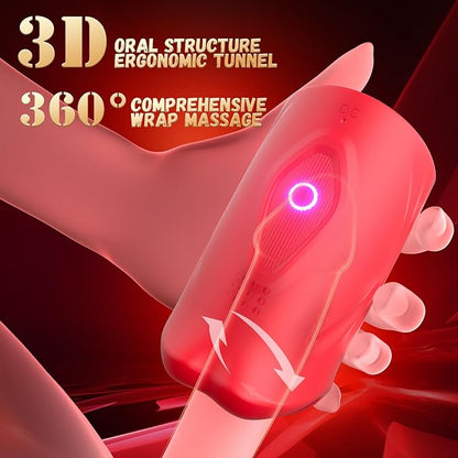 Lip-style glans vibrator with 360-degree wrap stimulation