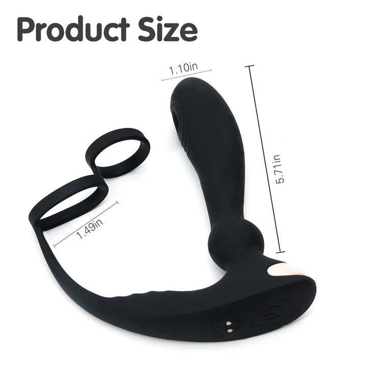Kings Landing – RCT Remote Control Dual Cock Ring & Butt Plug Vibrator