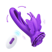 Layla - Rosy Butterfly Clit Stimulator Flapping G-spot Vibrator product image 7