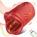2-in-1 Lip-Style Glans Vibrator – 9 Modes