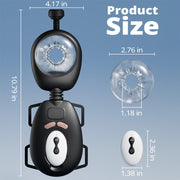 LustGear vibrating stroker accessories