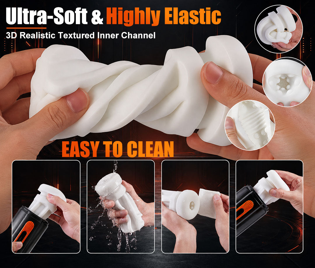 Alien Vortex X Automatic Stroker – Suction, Thrusting, Vibration & Audio