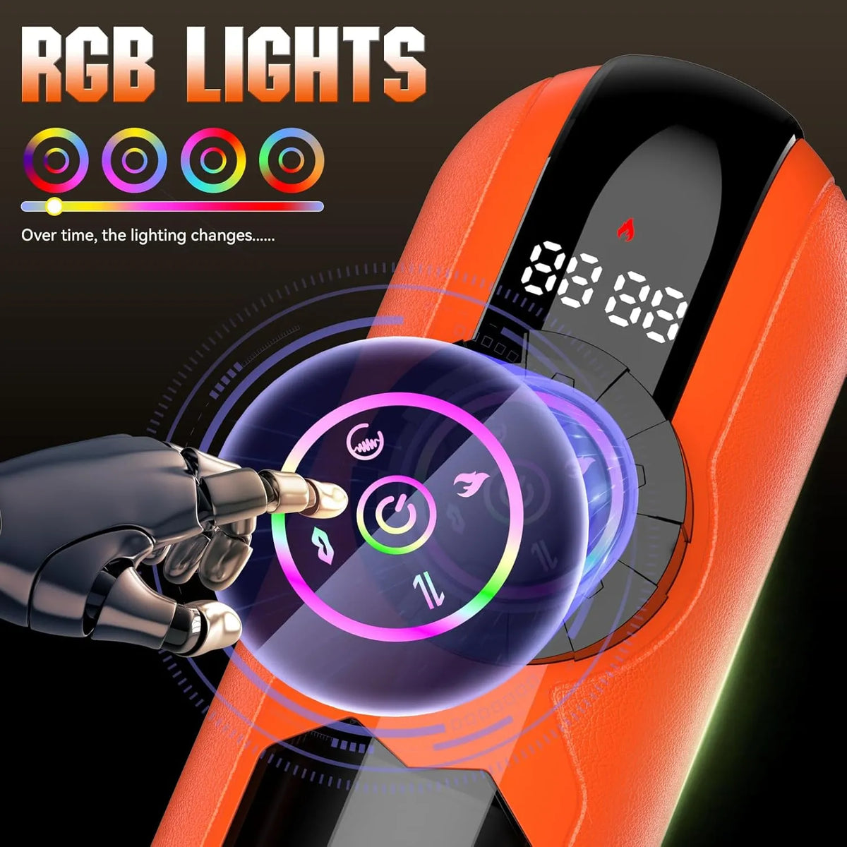 Sexoralab AI heating male masturbator feature image, app control, 9 modes