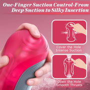 Peanuts stroker adjustable air-pressure suction control