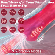 Peanuts stroker dual motors and vibration patterns