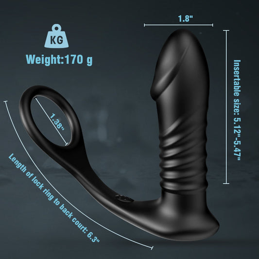 Moore prostate massager product features and remote control