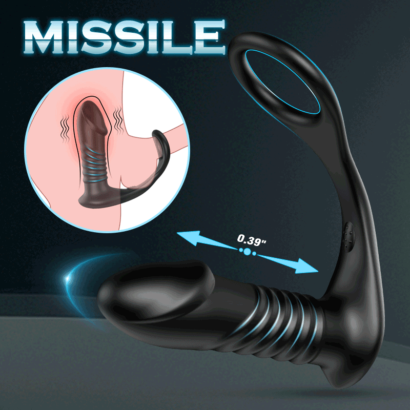 Moore prostate massager thrusting motion demonstration