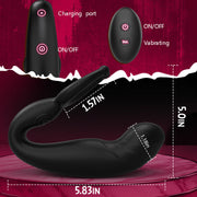 Rainstorm multifunctional prostate massager design