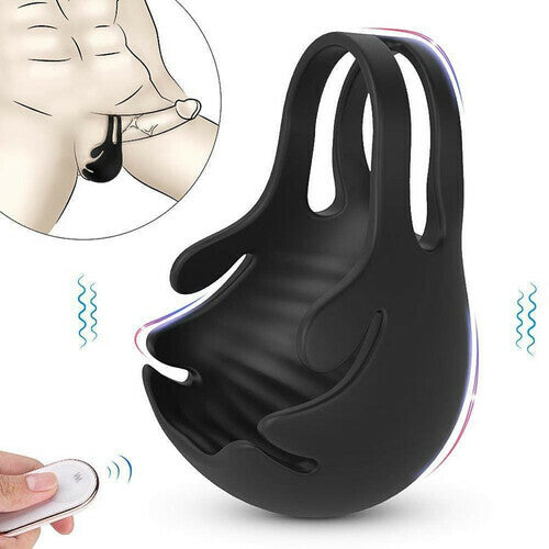 Remote Vibrating Wearable Ring & Textured Pad – 9 Modes
