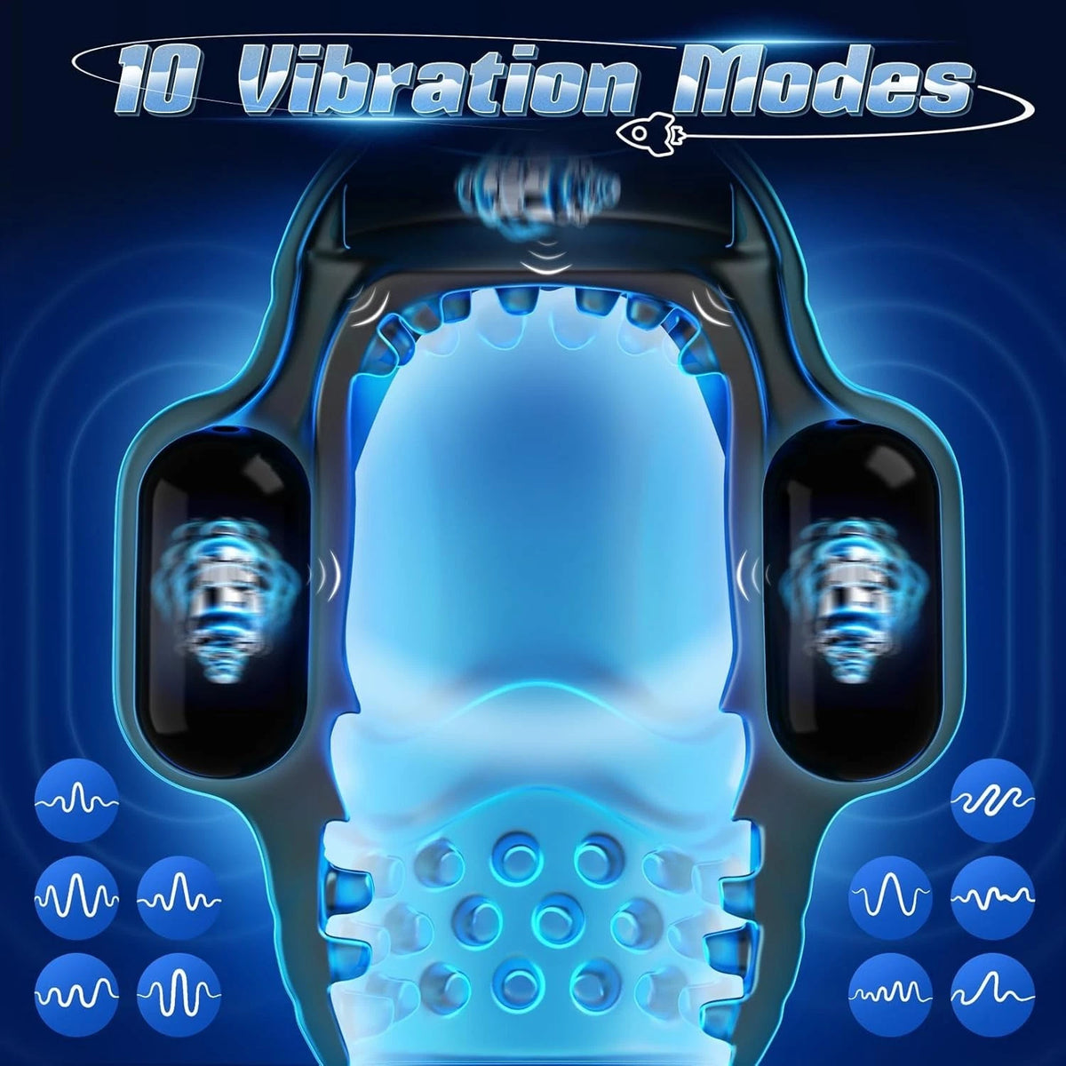 Baiwatt X10 male stroker package contents