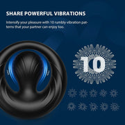 AXE ring with 10 vibration patterns