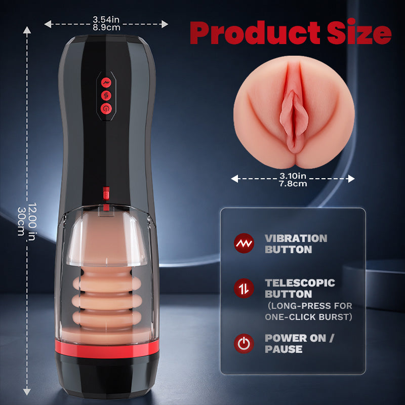 ROKA 5-in-1 automatic male stroker product view 8