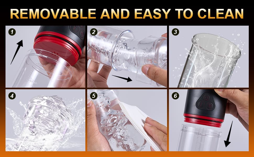 Automatic Vacuum Penis Pump with Vibration & Pressure-Release Mode
