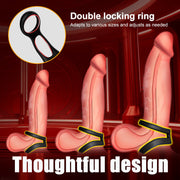 SAUL prostate massager thrusting feature
