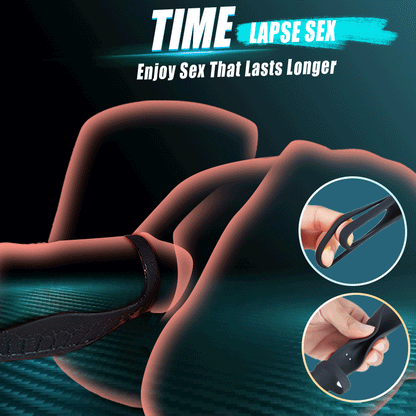SemenSentry dual stimulation cock ring demonstration
