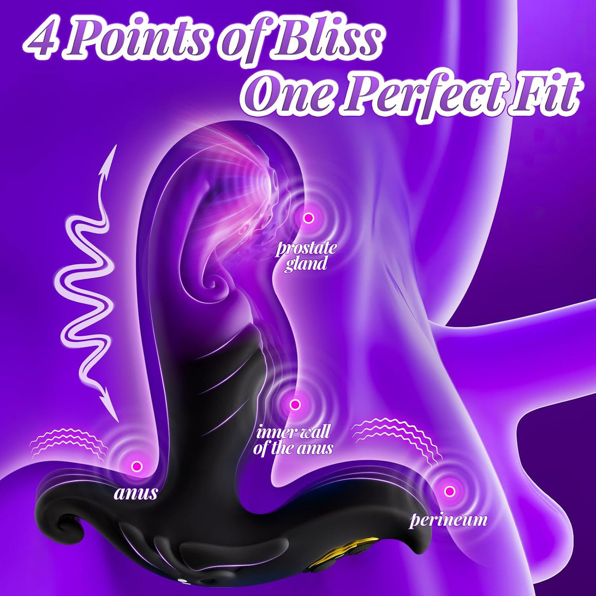 ST-PM-IP20 four-point prostate and perineum stimulation design
