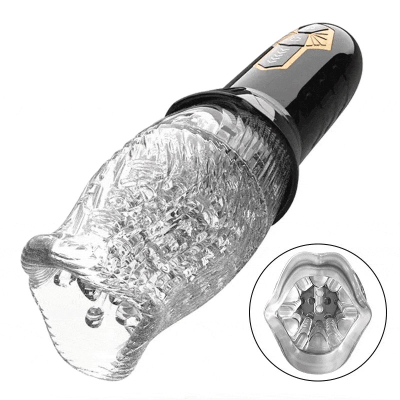 TORNADO transparent rotating vibrating stroker product image 1