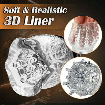 TORNADO transparent rotating vibrating stroker product image 3
