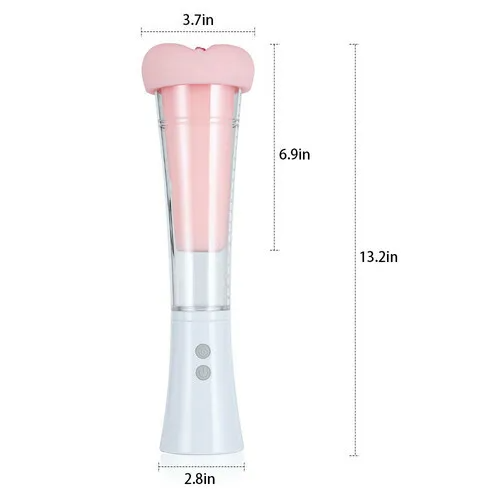 Vacuum penis pump with textured sleeve product view 6