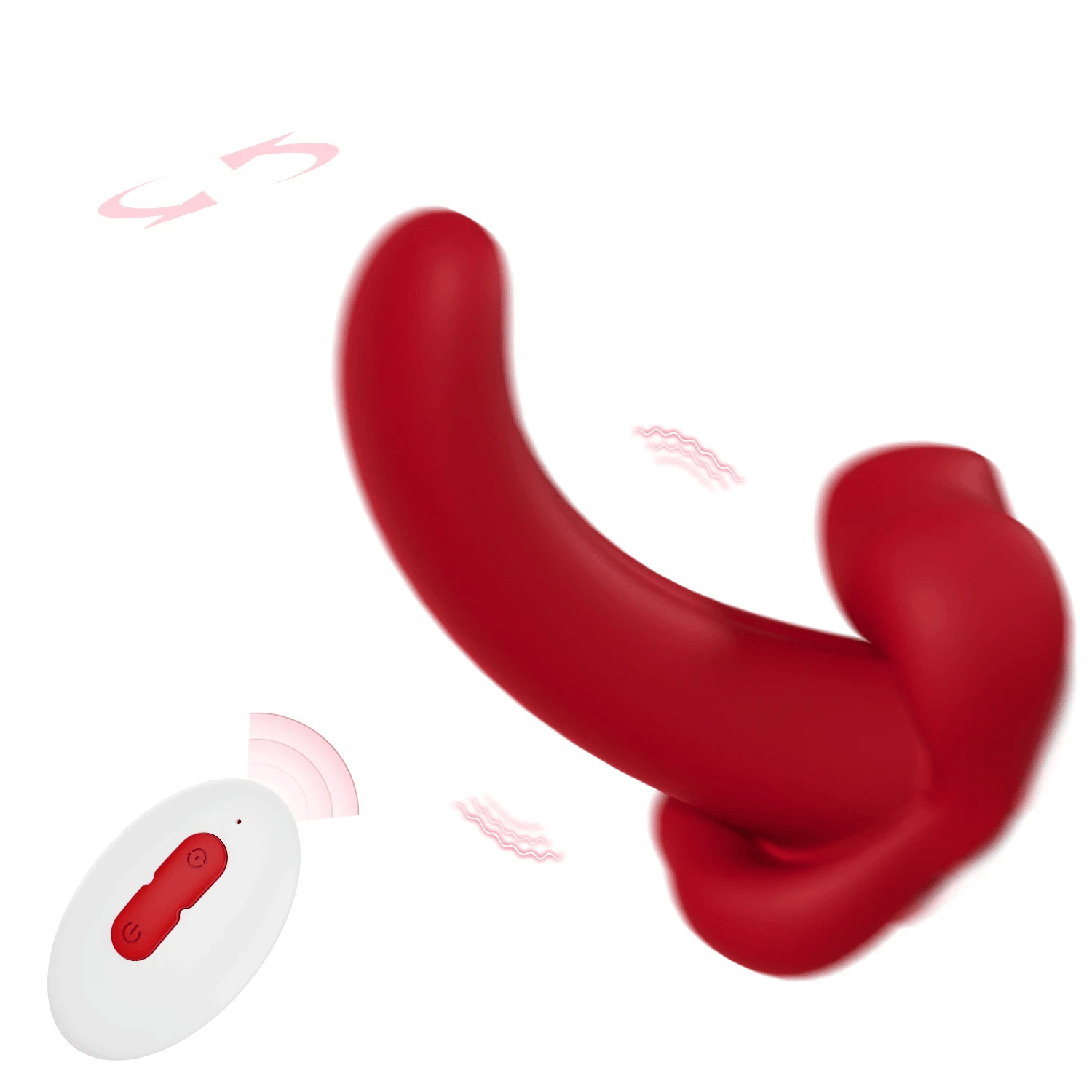 PassionBig Remote-Controlled Rotating Tongue Vibrator