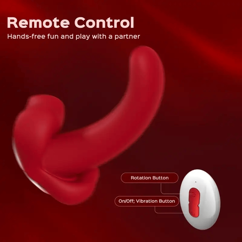 PassionBig remote with separate rotation and vibration buttons
