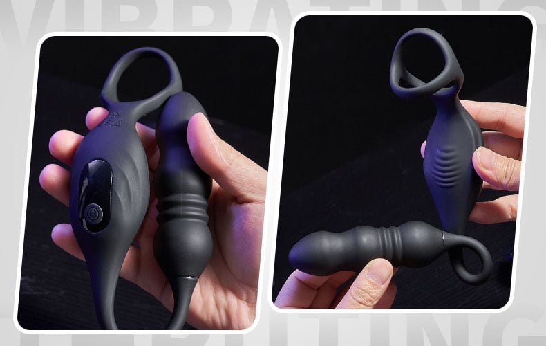 Remote-Control Wearable Prostate Massager – 9 Thrusting Modes