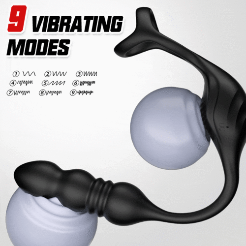 Dual-motor prostate massager vibration demonstration