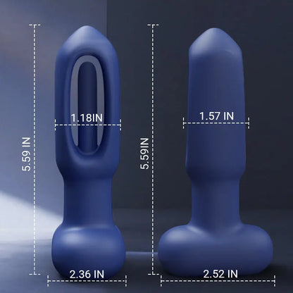 Ryza - 10 Tapping 10 vibrating Anal Therapy Toy with Remote Control Sweetstoy