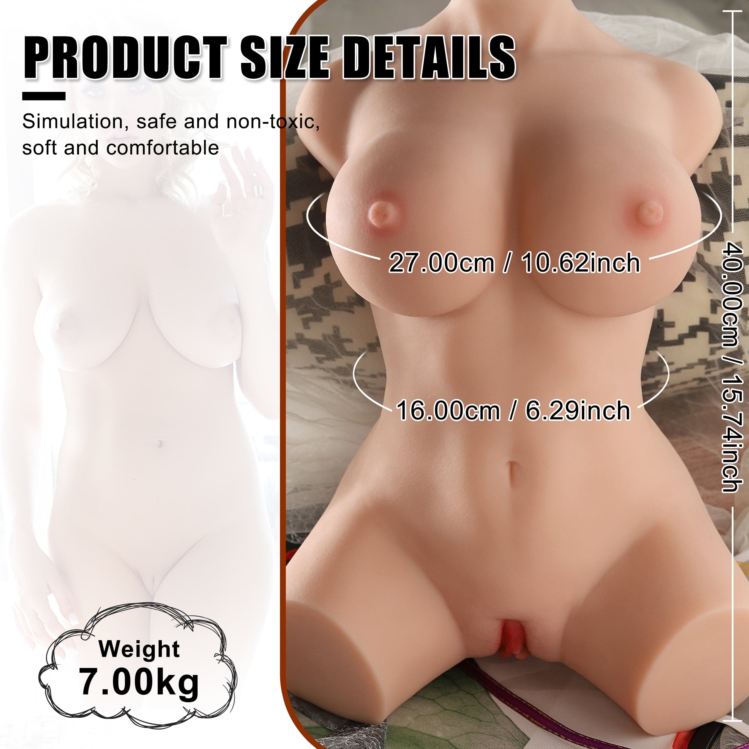 15.43lb Merida sex doll big breasts and 3D sexy buttock