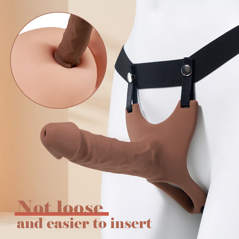 Unisex Lifelike Strap-on Dildo Penis Sleeve 6.70 Inch
