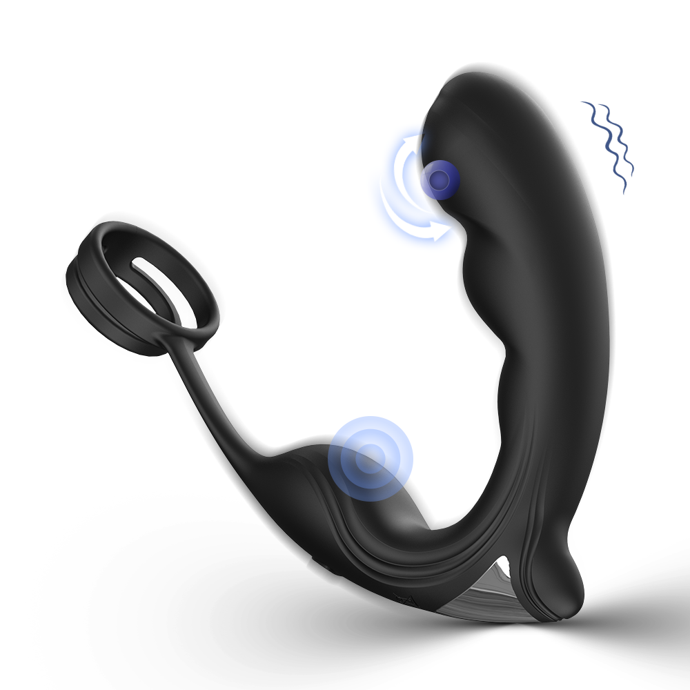 9 kinds of vibration mode lock fine ring prostate vibrator