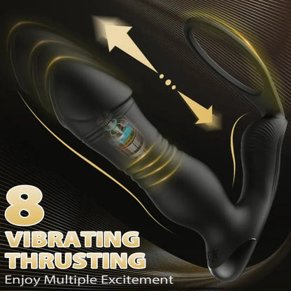 Volcano 8-band Telescopic Vibration Remote Control Prostate Massager Sweetstoy