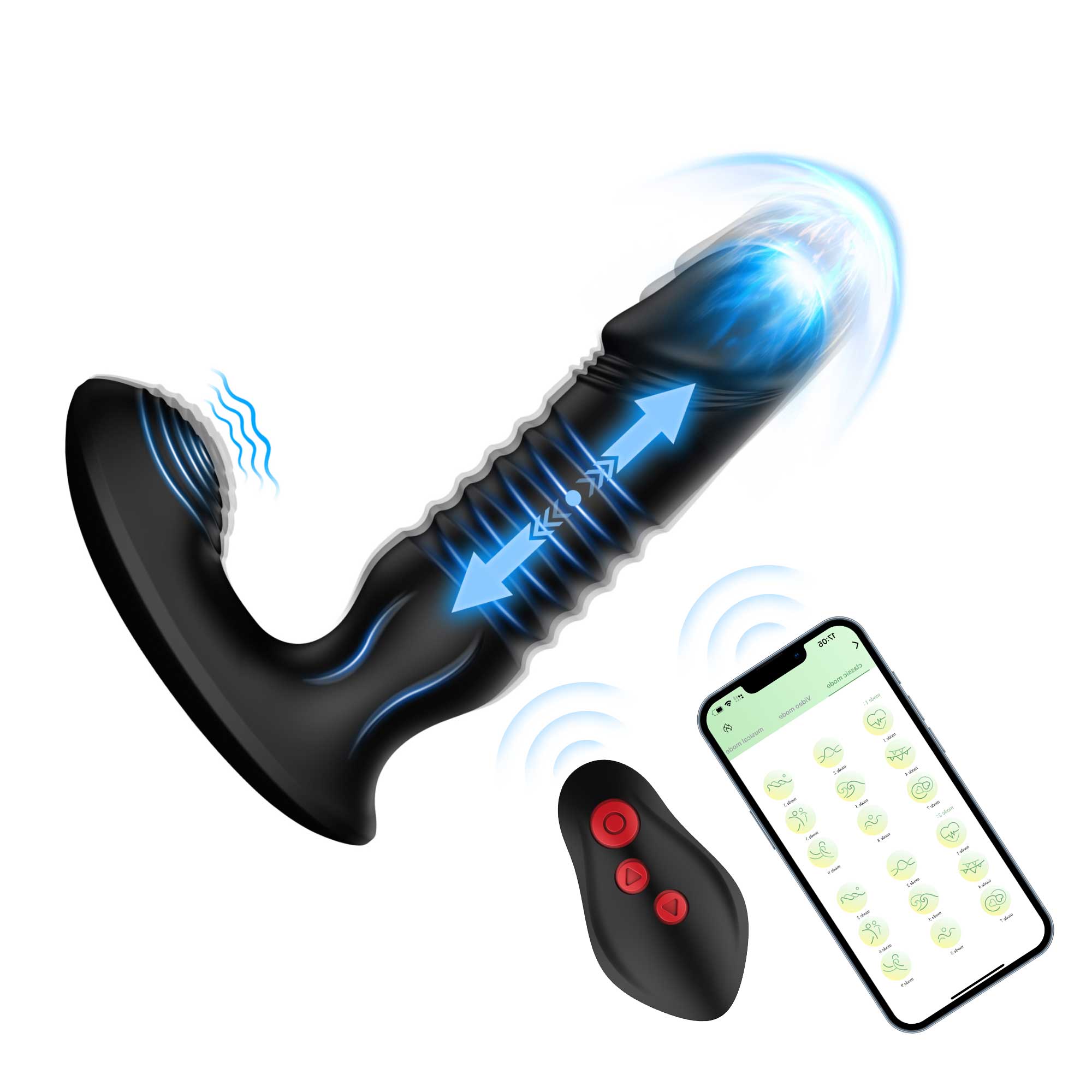 Alessandro - Thrusting Vibrating Prostate Massager